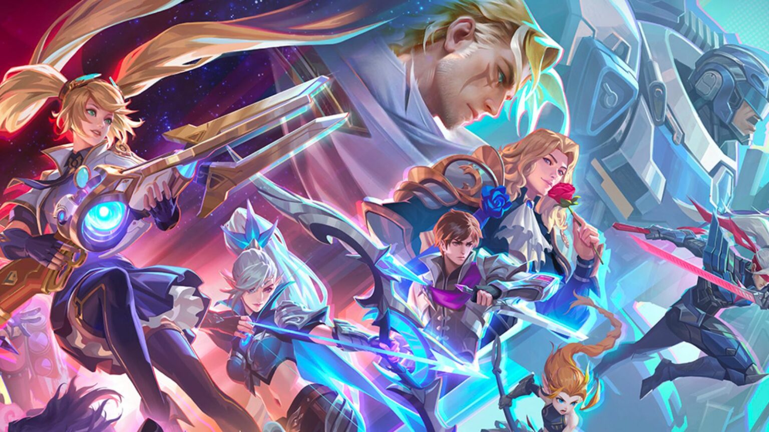 Gambar kartu Mobile Legends dengan tema es dan game
